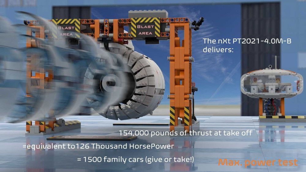 LEGO Ideas Aircraft Engine Workshop