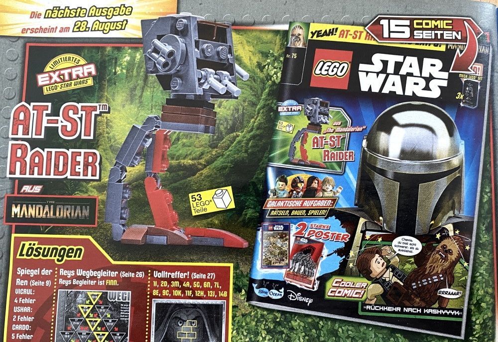 LEGO Star Wars Magazin #74: Sith Trooper und Finn & Heftvorschau
