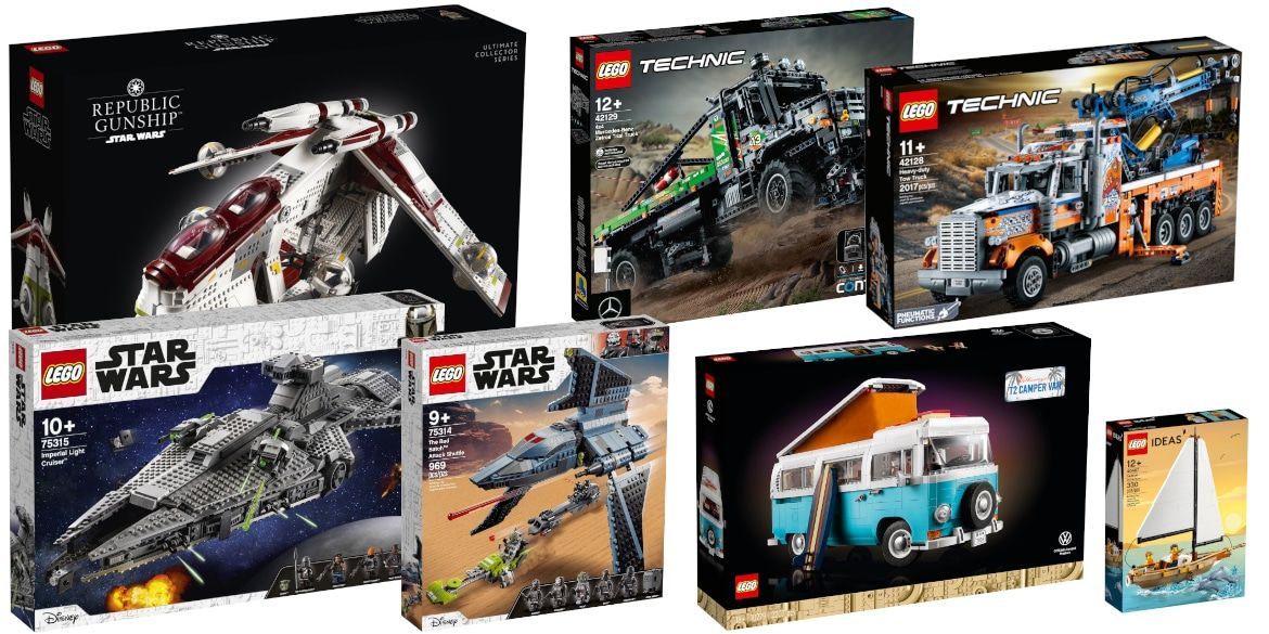 LEGO August 2021 Neuheiten ab sofort verfügbar: Technic, Star Wars, T2 & mehr!