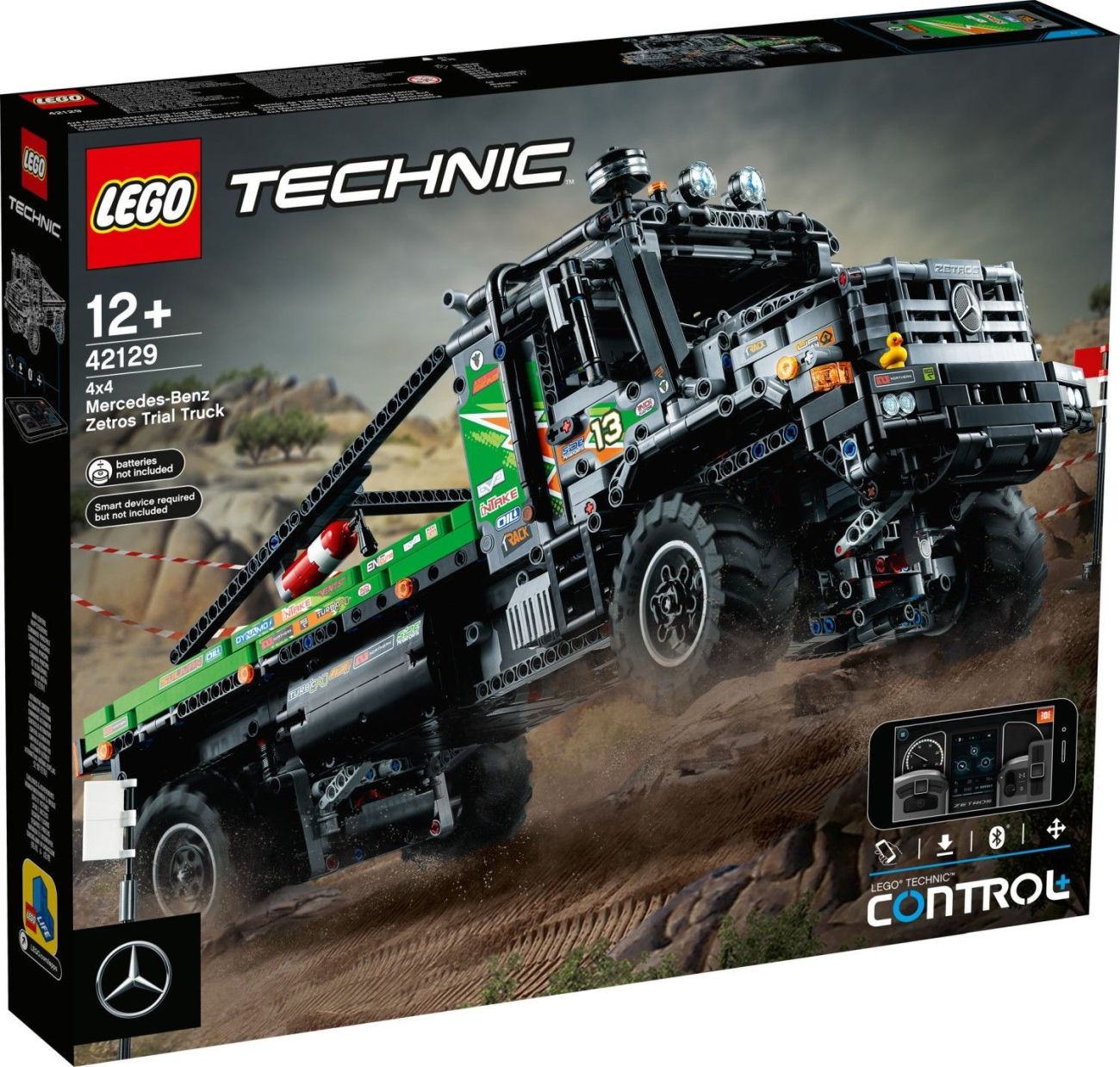 LEGO 42129 4×4 Mercedes-Benz Zetros Trial Truck LEGO Technic Talk