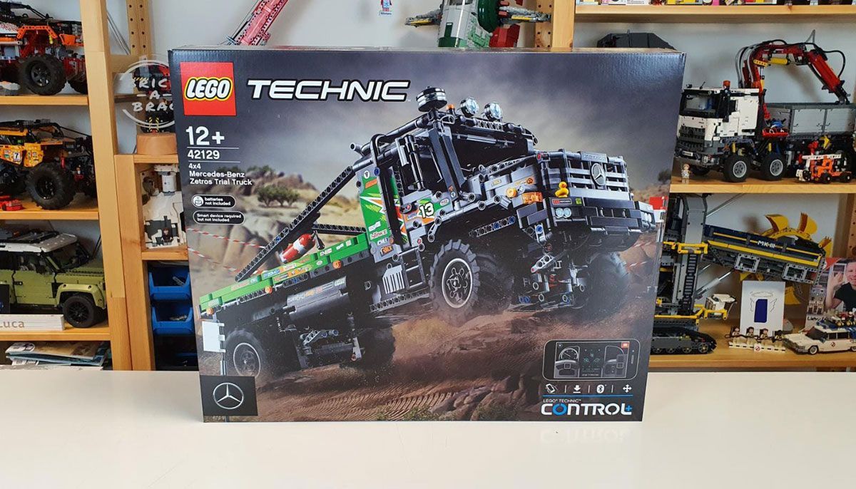 LEGO Technic 42129 Mercedes-Benz Zetros: Unboxing