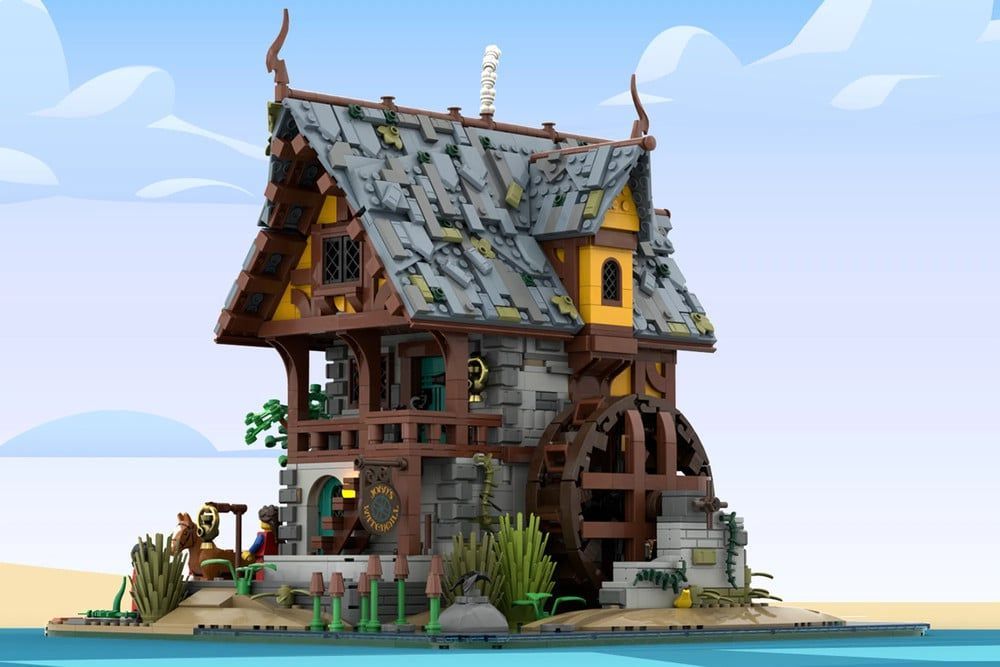 LEGO Ideas John's Medieval Watermill