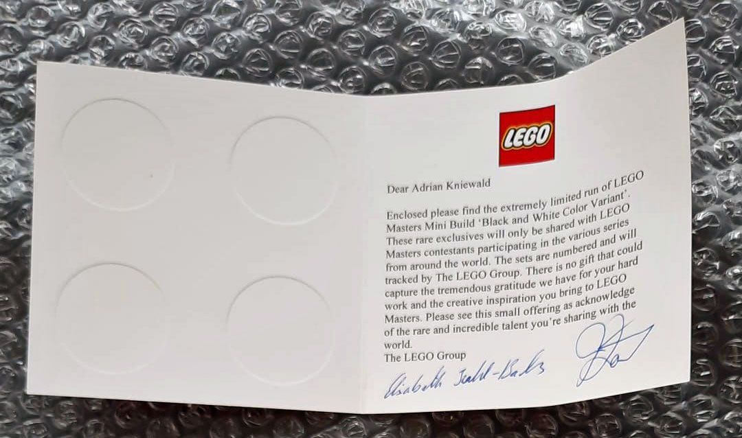 LEGO Masters 6386184 Exklusiv-Set für Teilnehmer der 2021er Show