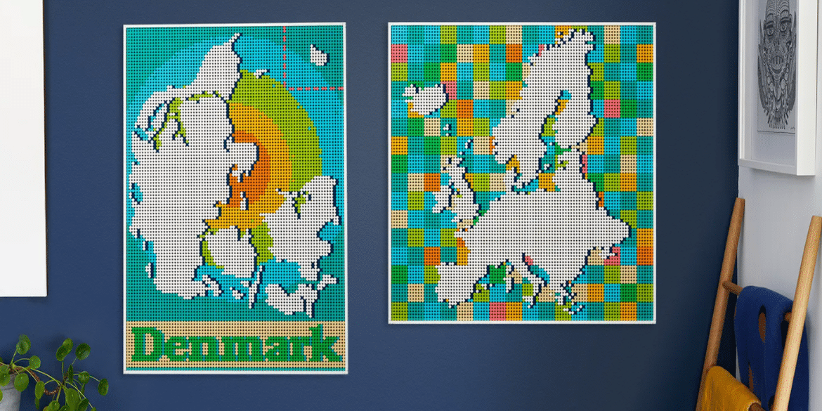 LEGO Art 31203 World Map Alternativmodelle