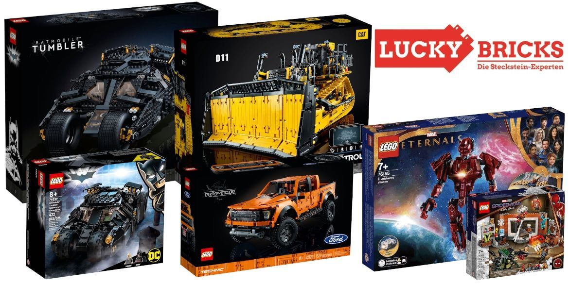 Lucky Bricks: LEGO Oktober Neuheiten mit bis zu 22 % Rabatt vorbestellen!