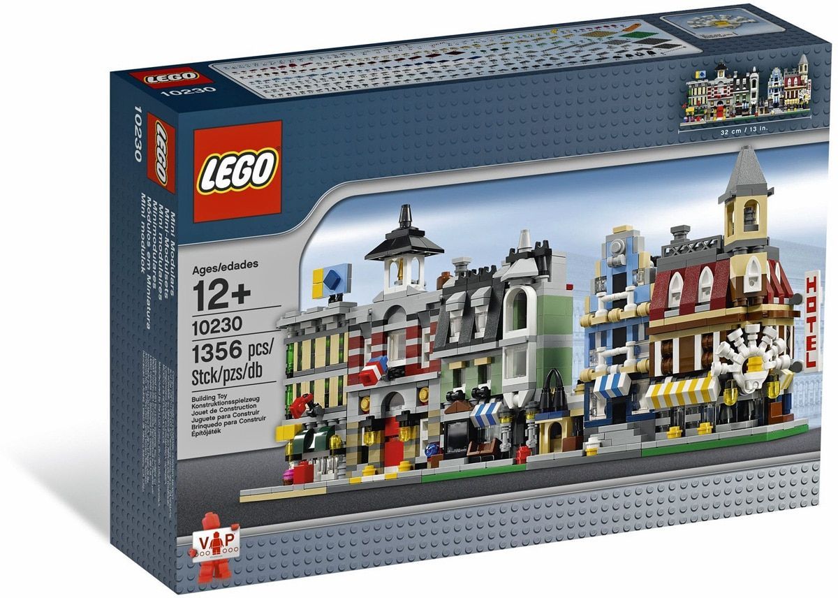 LEGO MOC Miniaturstadt
