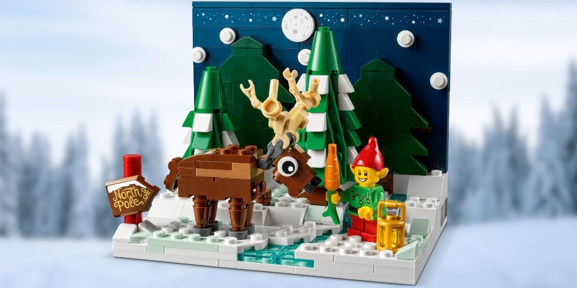 LEGO 40484 Santa's Front Yard: Erstes Bild des kommenden Gratissets