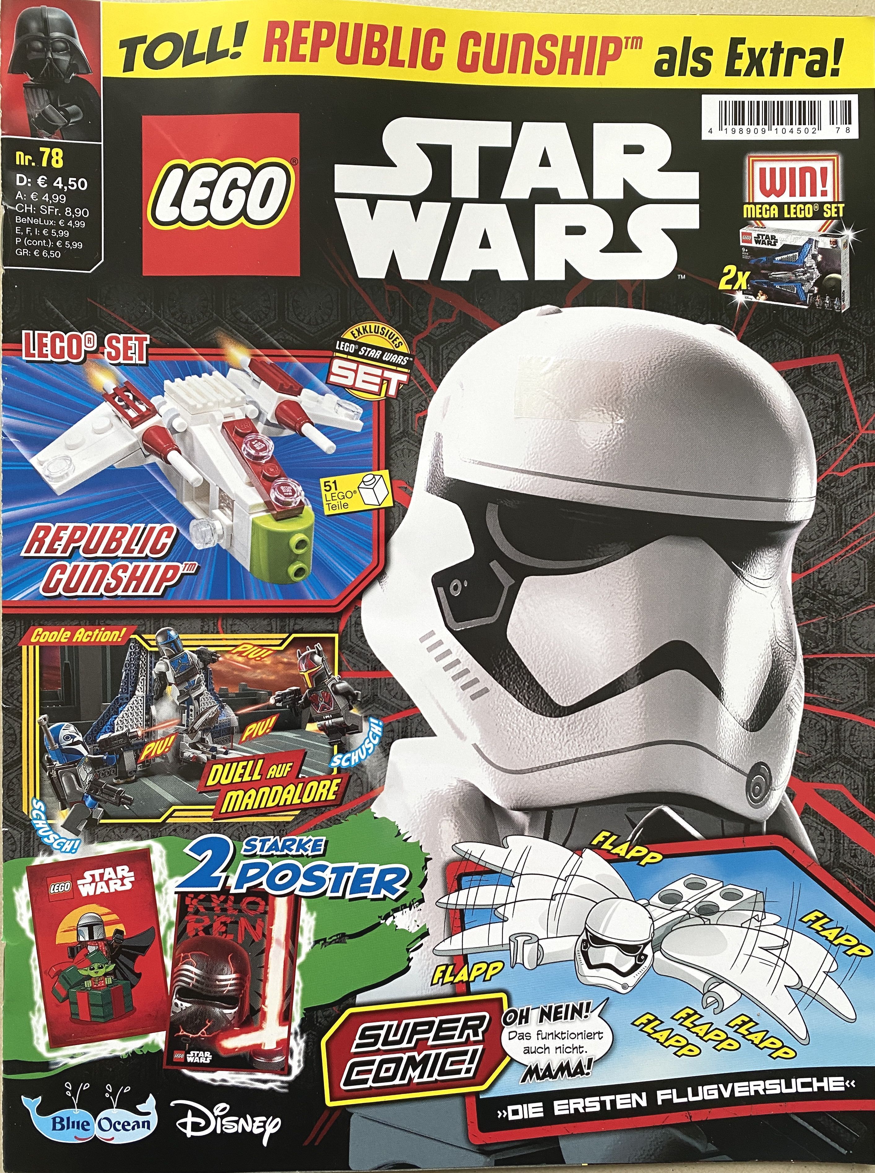 LEGO Star Wars Magazin #78: Republic Gunship & Heftvorschau