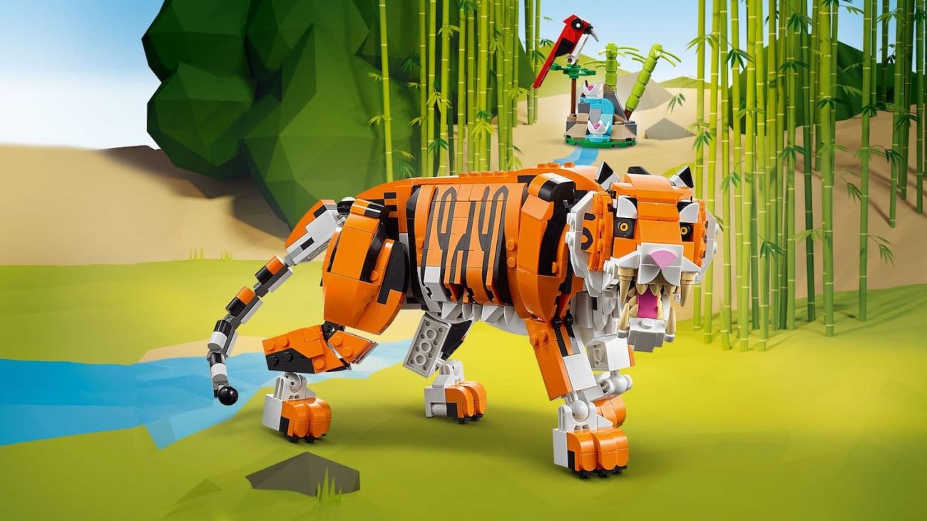 LEGO Creator 2022 Neuheiten: 31129 Majestätischer Tiger offiziell vorgestellt