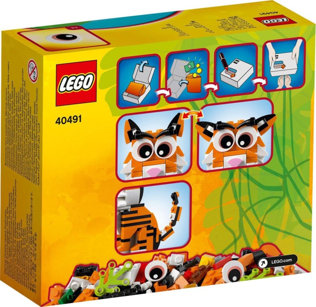 LEGO 40491 Jahr des Tigers: Offizielle Bilder zum neuen Tierkreiszeichen-Set