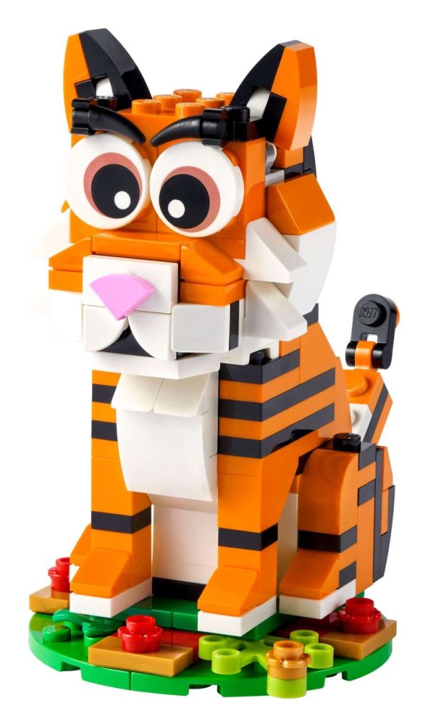 LEGO 40491 Jahr des Tigers: Offizielle Bilder zum neuen Tierkreiszeichen-Set