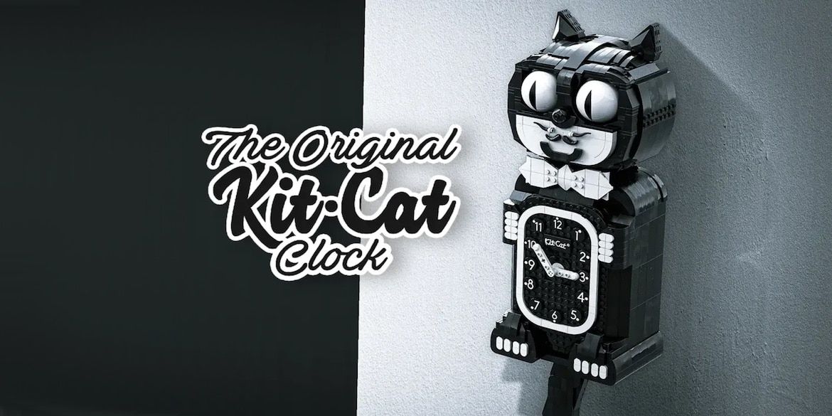 Ach du liebe Zeit! Die Retro Kit-Cat Clock schafft es ins LEGO Ideas Review