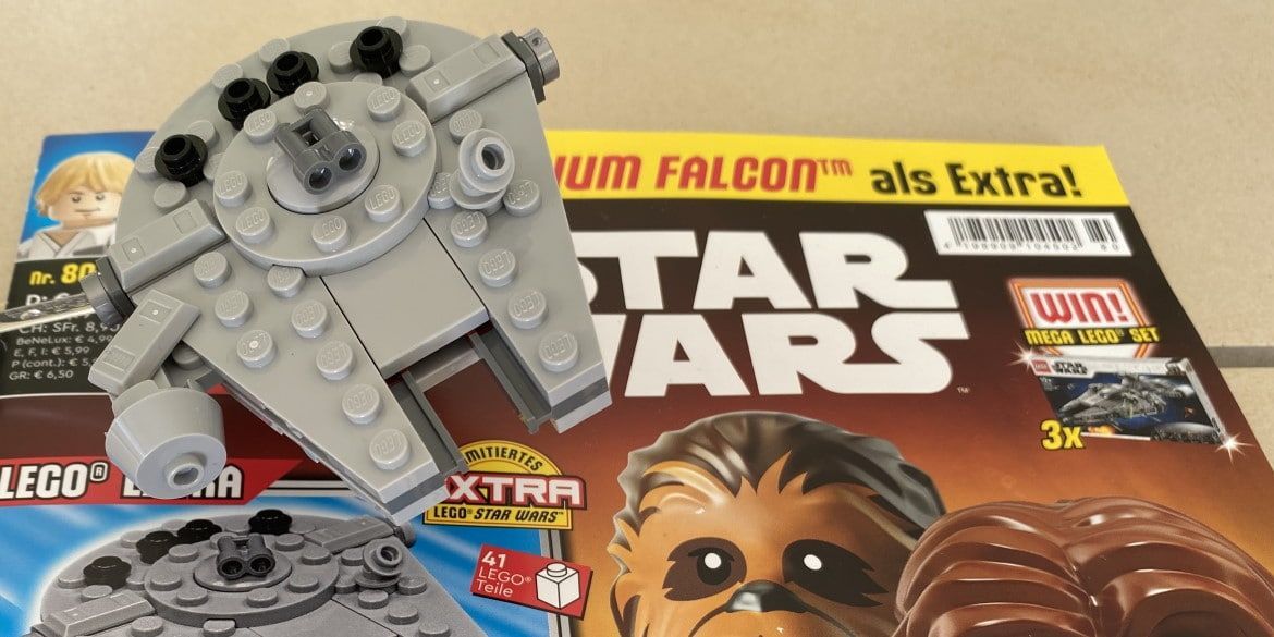 LEGO Star Wars Magazin #80: Millennium Falcon & Heftvorschau