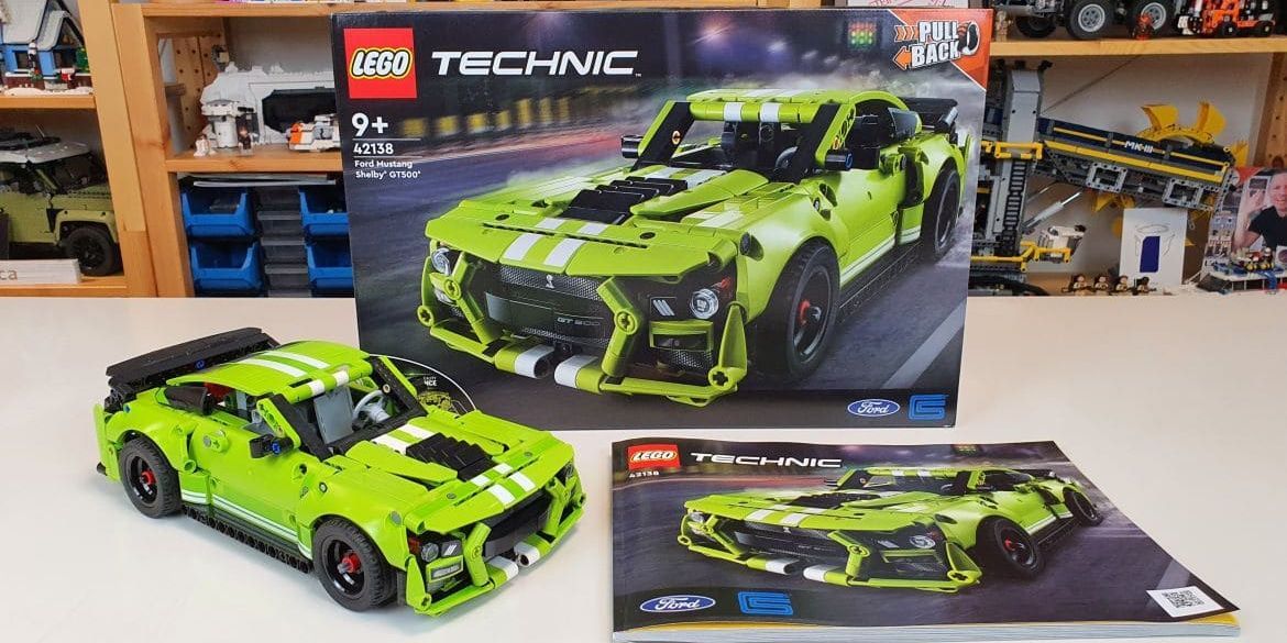 Fällt beim Spielen auseinander: LEGO Technic 42138 Ford Mustang Shelby GT 500 im Review
