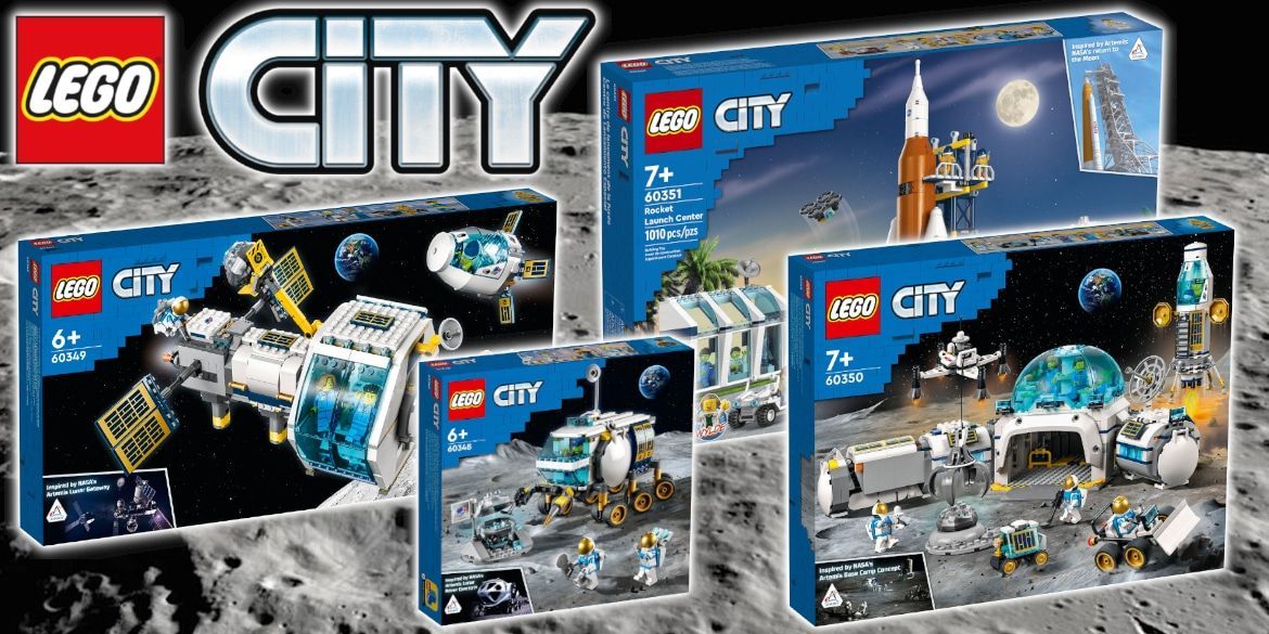 LEGO City 2022 März Neuheiten: Mond-Forschungsbasis, Raumstation & mehr!