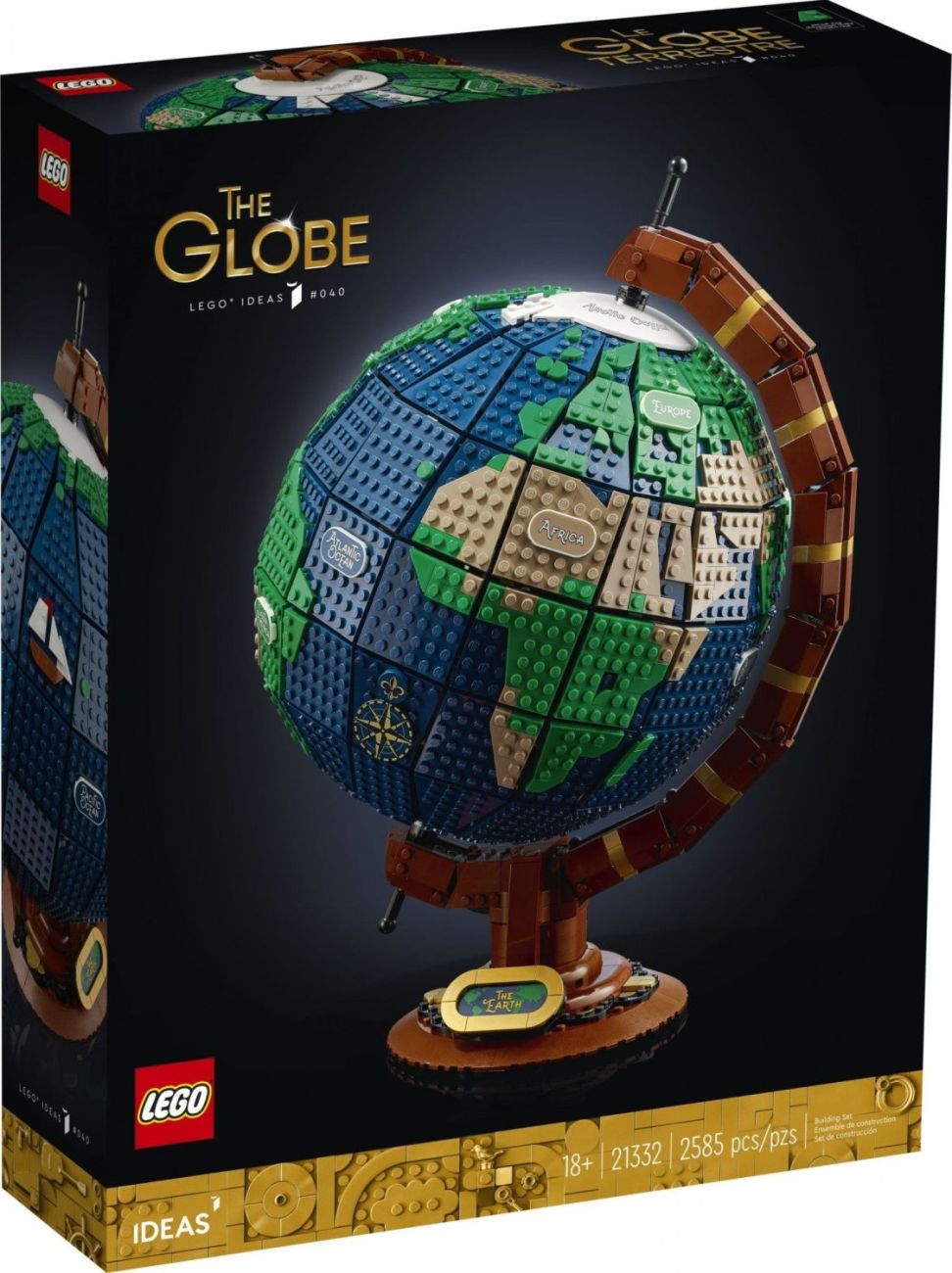 LEGO 21332 Globus: Erster Blick auf neues Ideas Set