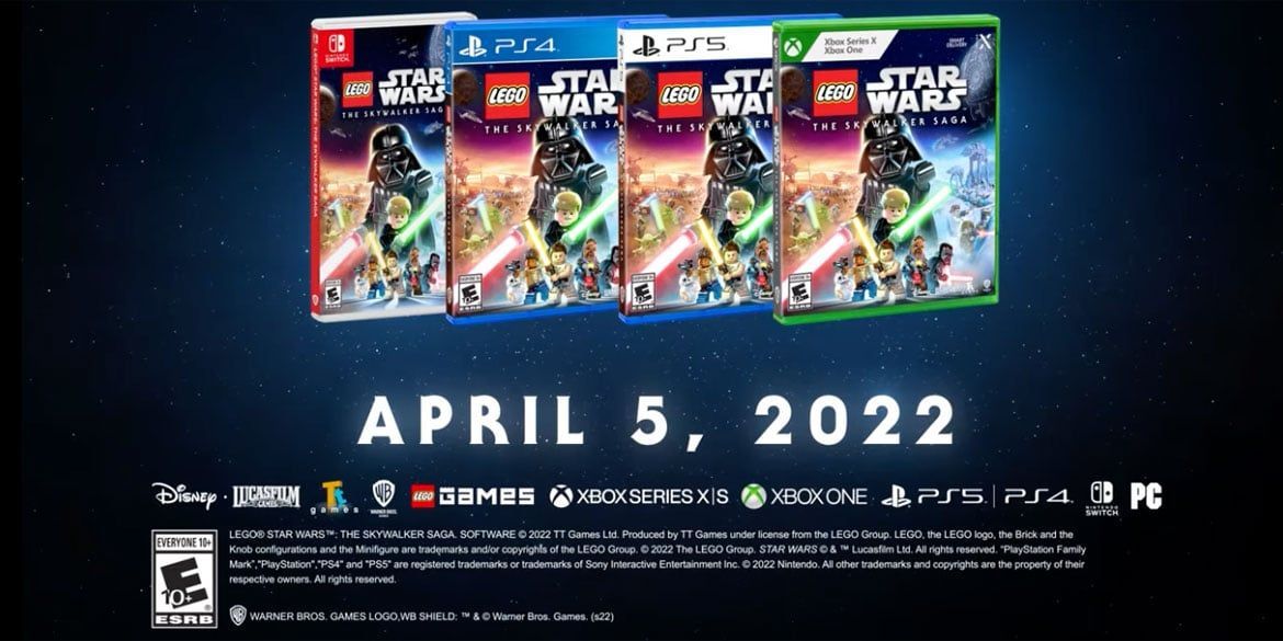 Offiziell: LEGO Star Wars The Skywalker Saga erscheint am 05. April 2022