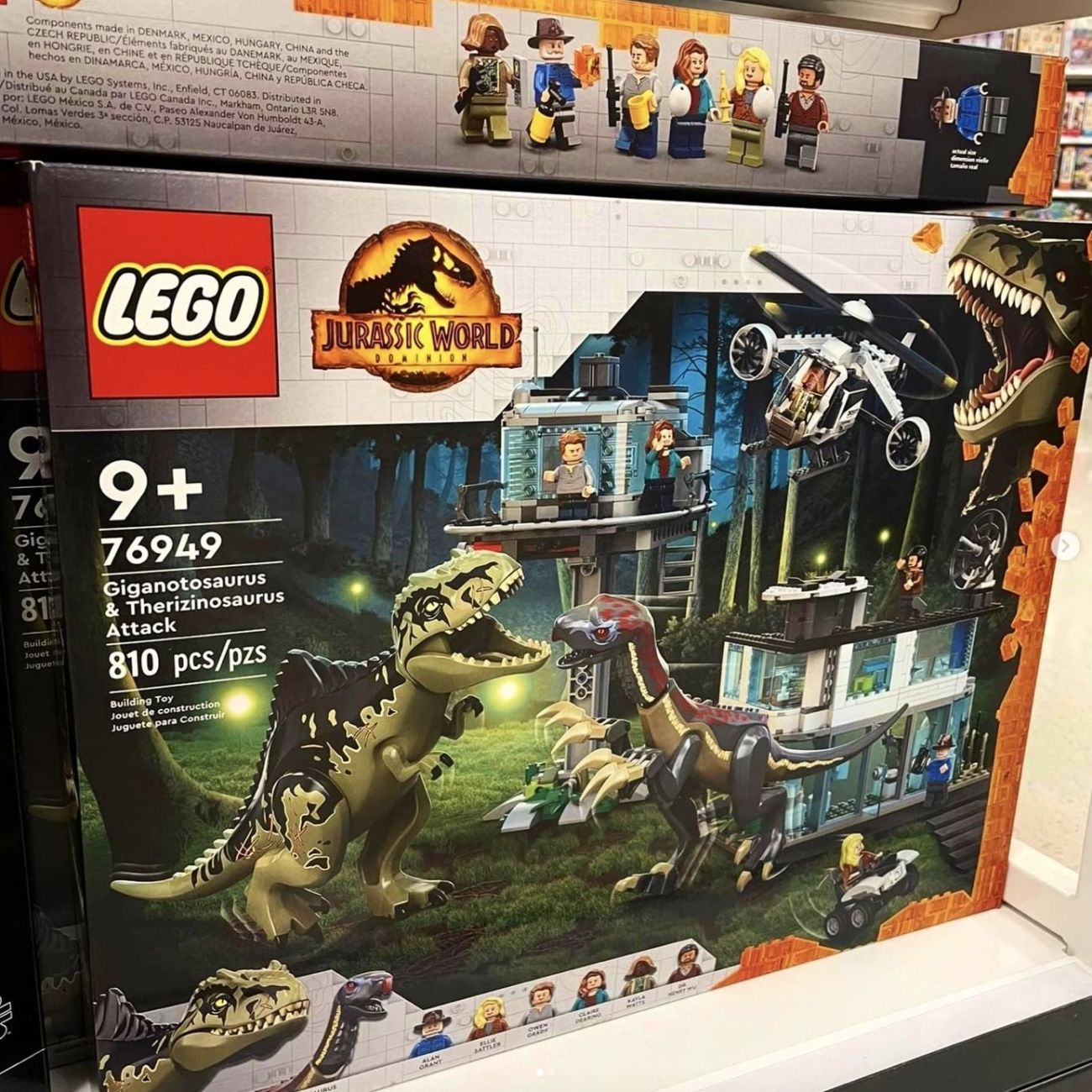 LEGO 76949 Giganotosaurus & Therizinosaurus Attack