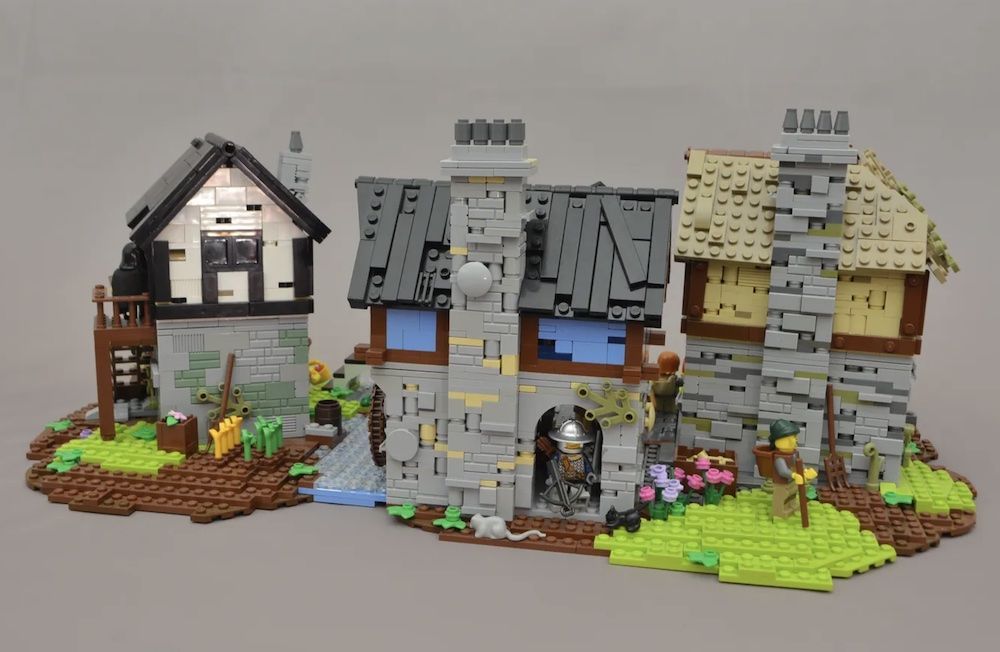 LEGO Ideas The Market Village
