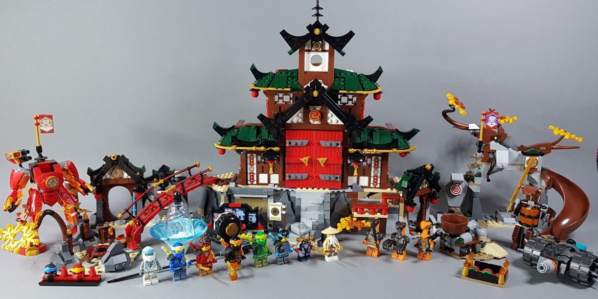 LEGO im Ninja-Trainingszentrum und Ninjago 71764 Review Ninja-Dojotempel 71767