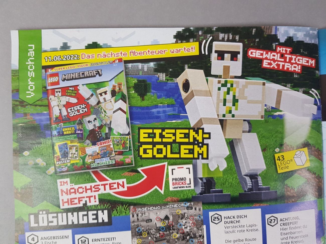 LEGO Minecraft Magazin Nr.4