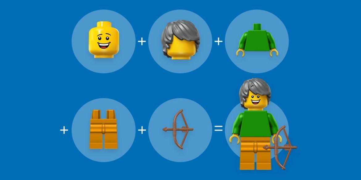 LEGO Build a Minifigure im LEGO Online-Shop