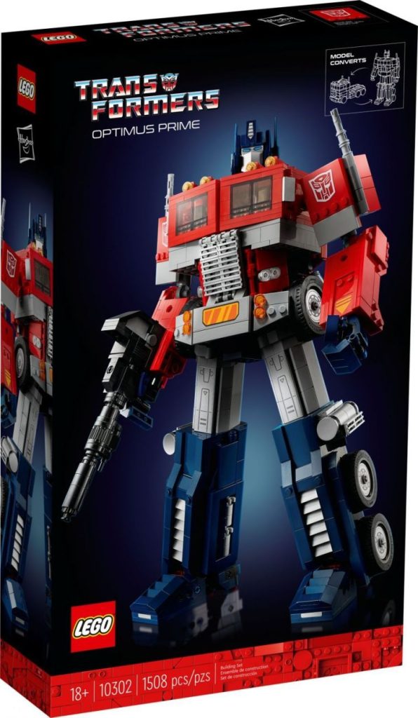 LEGO Icons 10358 Transformers Soundwave Live-Reveal am 10. Juli