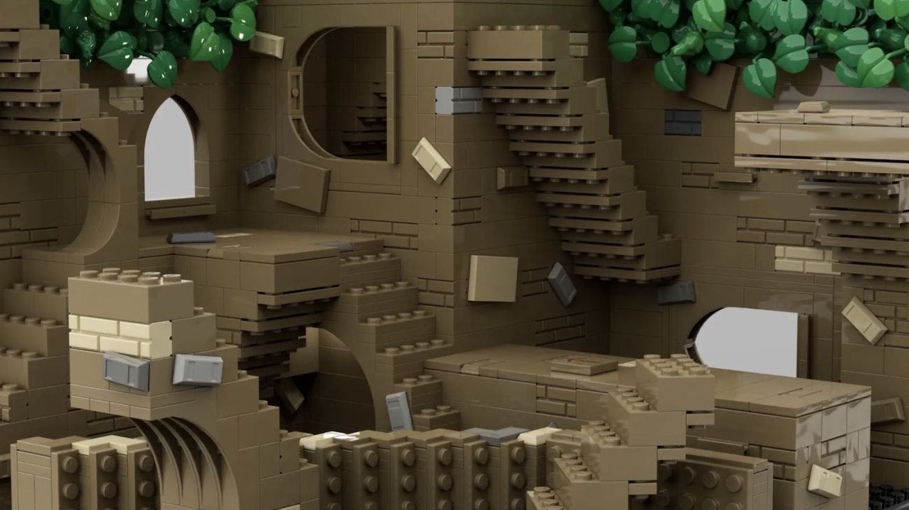 LEGO Ideas Jim Henson's Labyrinth Escher Room