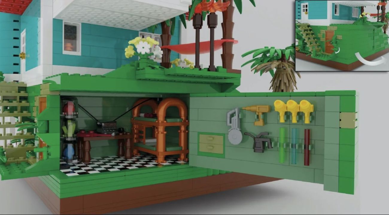 LEGO Ideas Lilo & Stitch Beach House