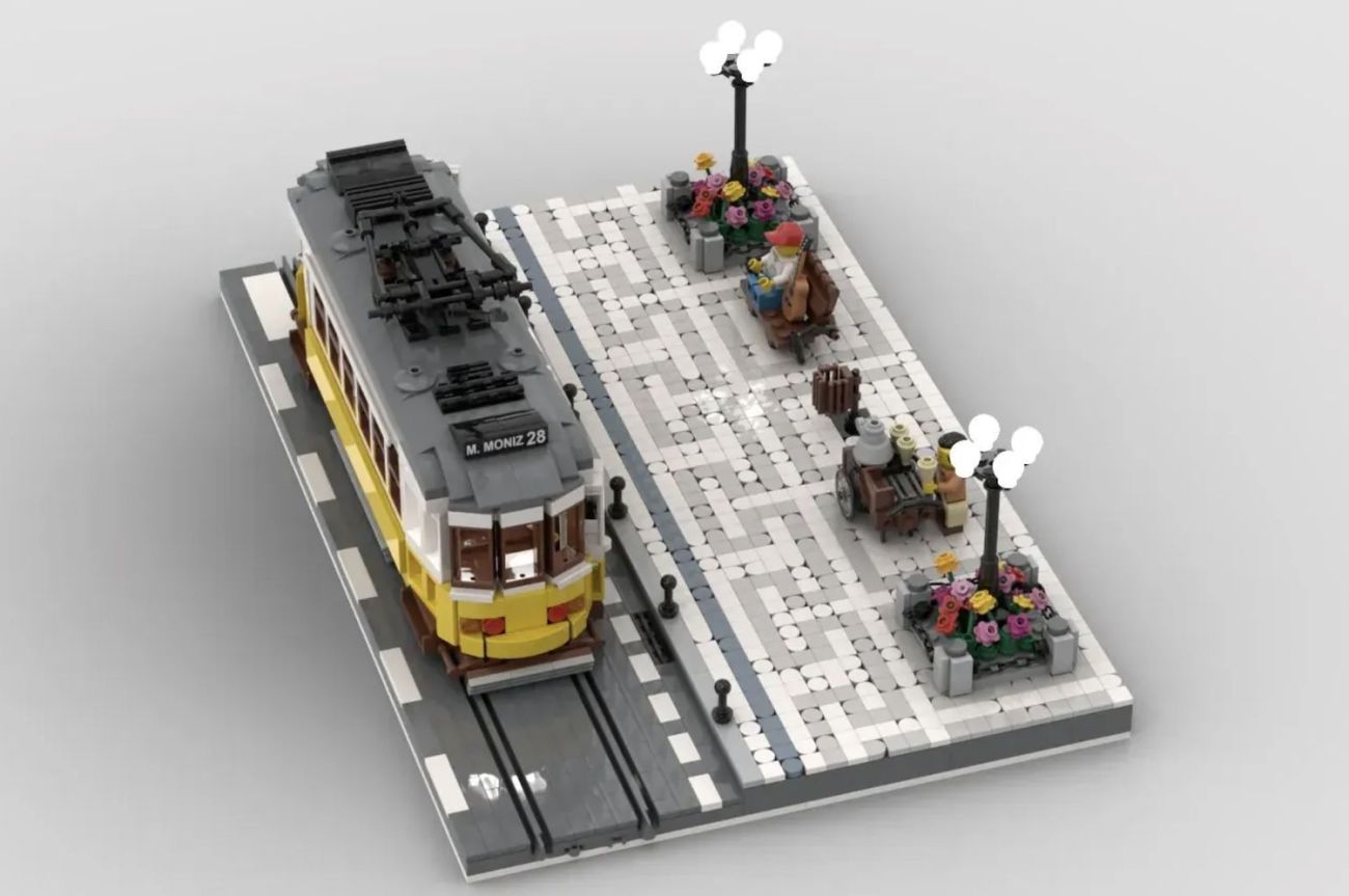 LEGO Ideas Lisabon Tram