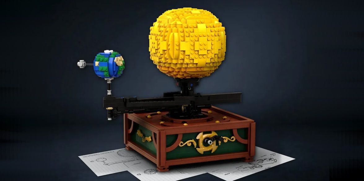 LEGO Ideas Working Orrery
