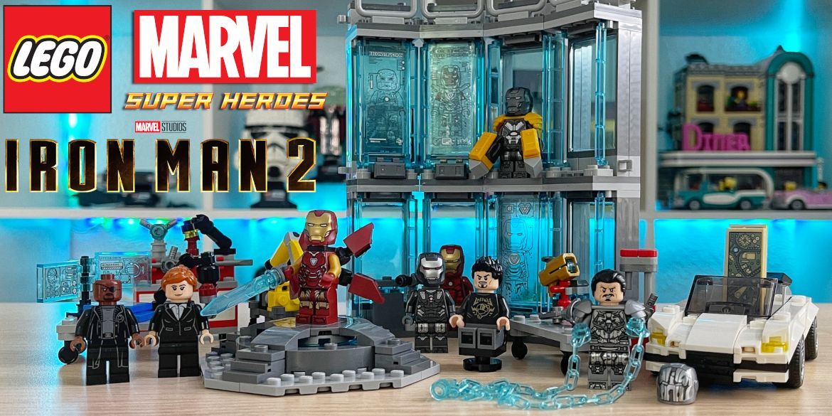 LEGO 76216 Iron Mans Werkstatt im Review: Wie gut ist der neue Iron Man  Helm?