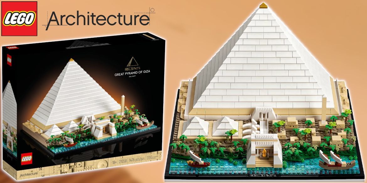 Cheops-Pyramide: Architecture Set offiziell LEGO 21058 vorgestellt Neues
