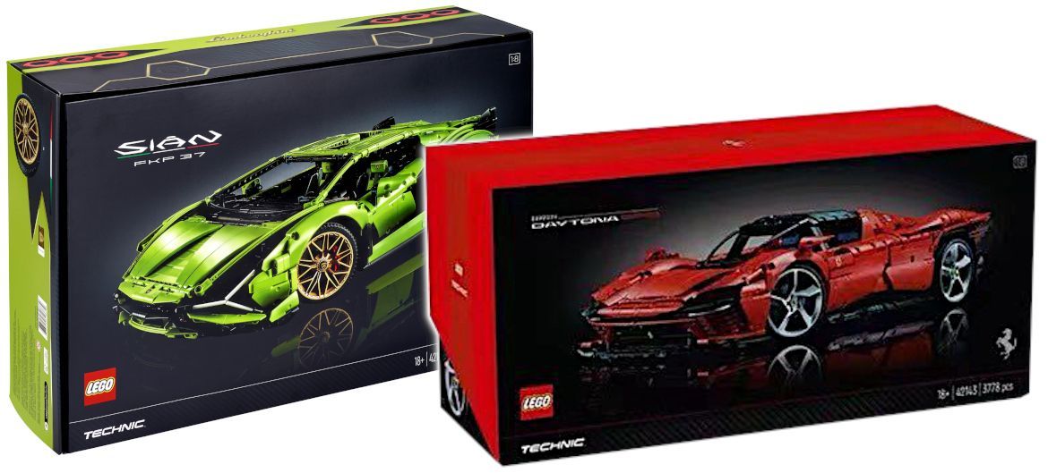 LEGO 42143 Ferrari Daytona SP3 Box