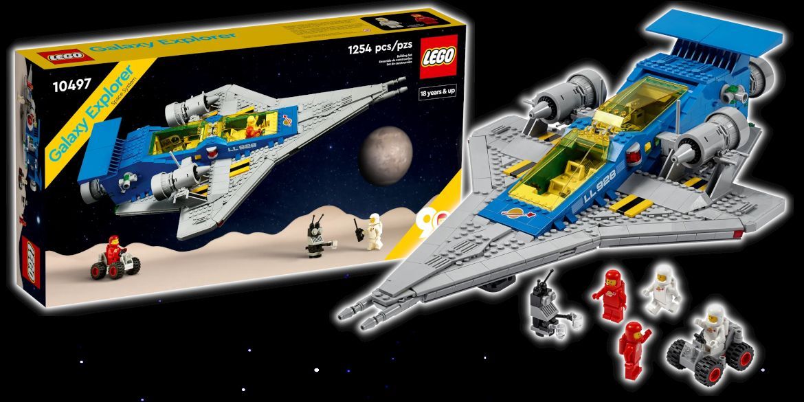 LEGO 10497 Galaxy Explorer: Neuinterpretation des Classic Space Sets enthüllt