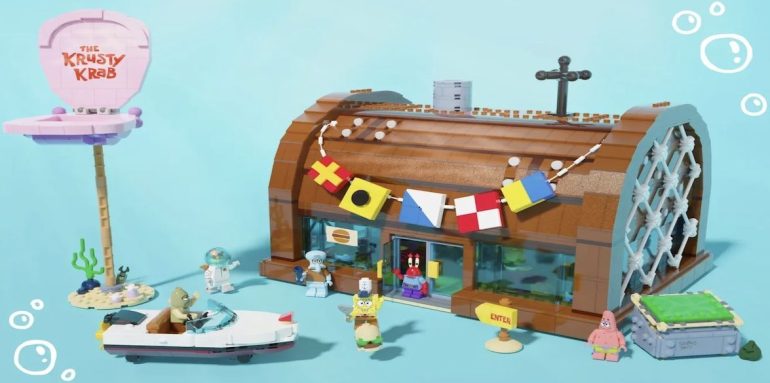 Die Krosse Krabbe lädt Burgerhungrige auf LEGO Ideas ein