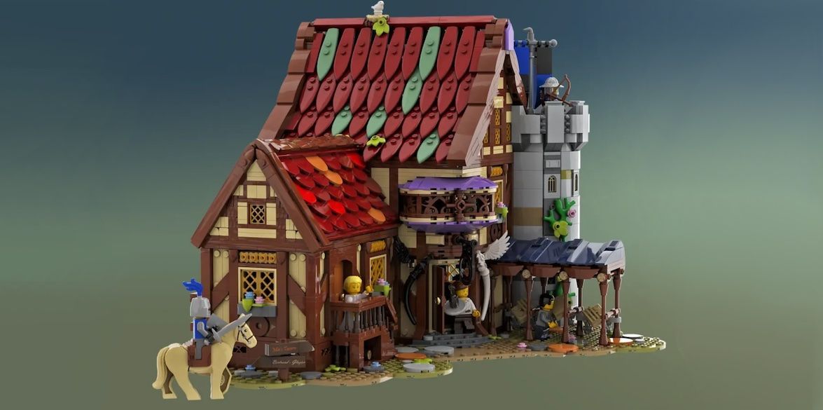 Medieval Guarded Inn bewirtet 10.000 Fans auf LEGO Ideas