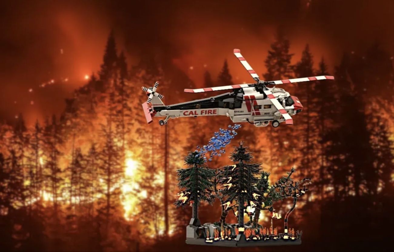 LEGO Ideas SIKORSKY S-70I FIREHAWK CAL FIRE EDITION