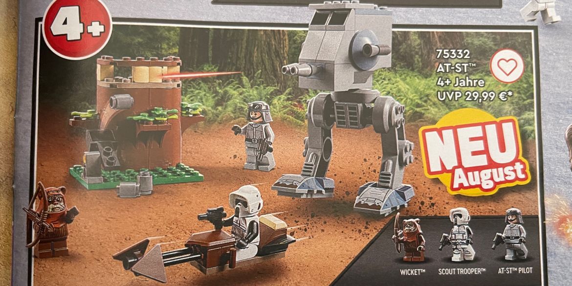 LEGO 75332 AT-ST: Erstes Bild des 4+ Sets im neuen LEGO Katalog