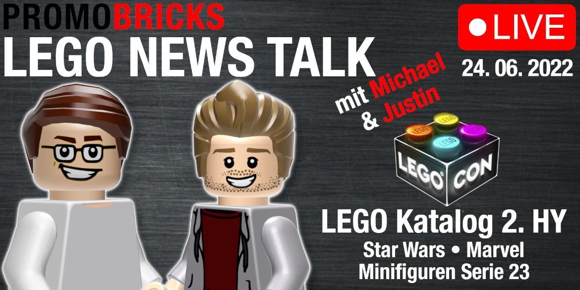 PROMOBRICKS LEGO News Talk: neuer LEGO Katalog, LEGO CON Neuheiten & mehr!  