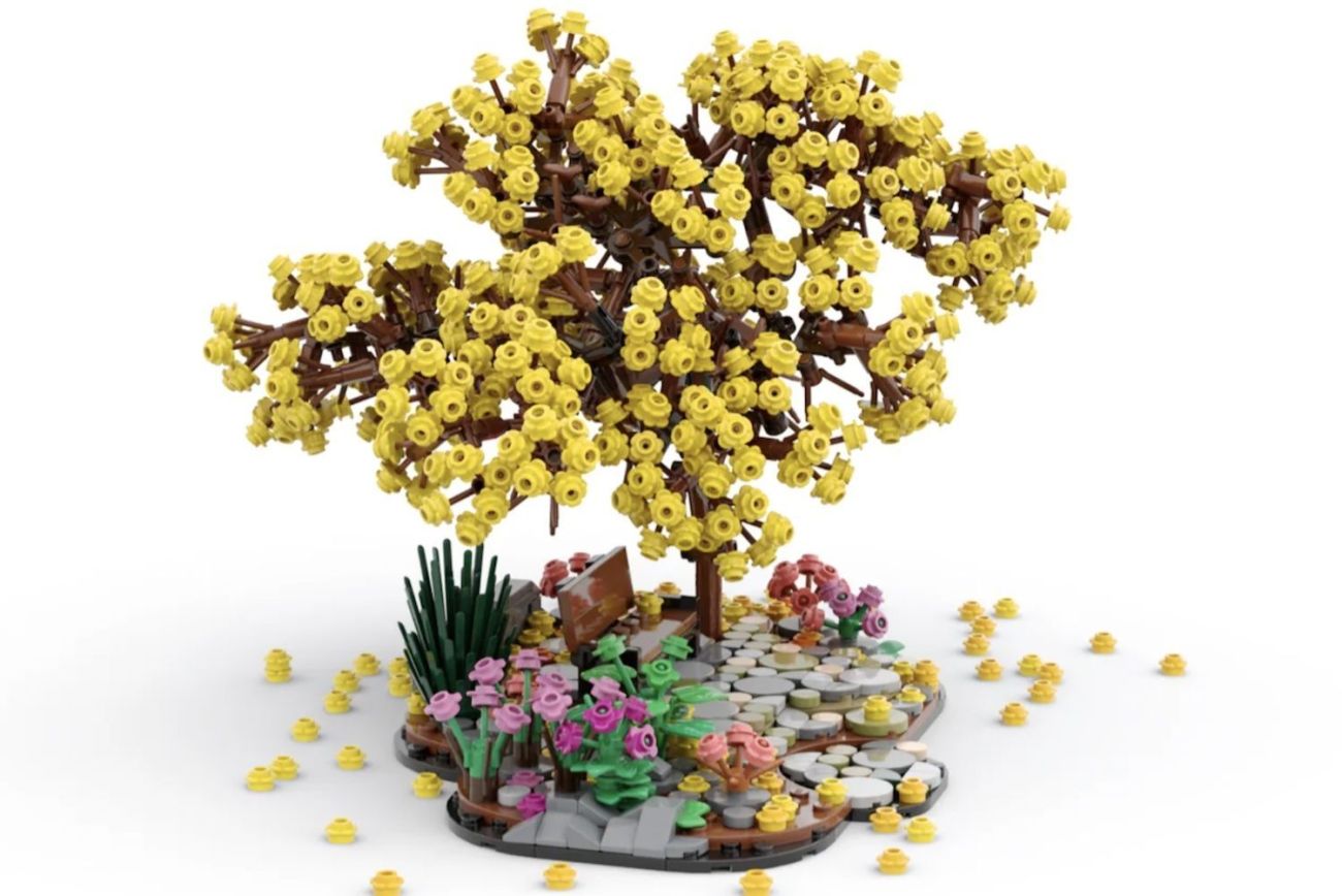 LEGO Ideas Golden Trumpet Tree