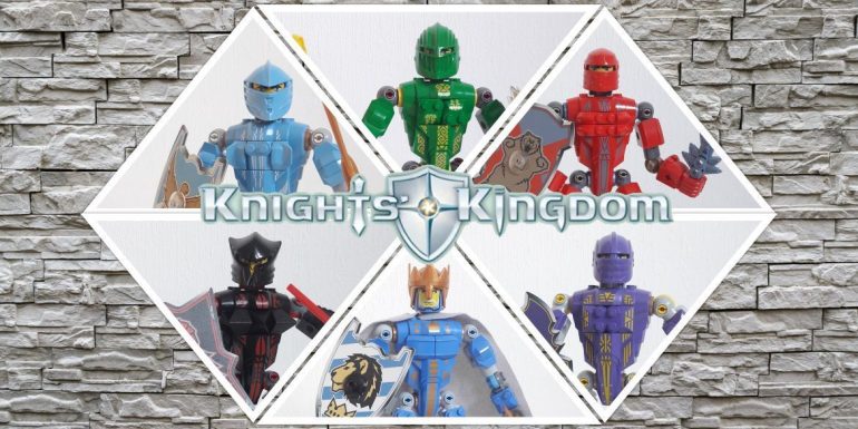 Die tapferen Ritter von Morcia: LEGO Knights Kingdom II Figuren im Classic Review