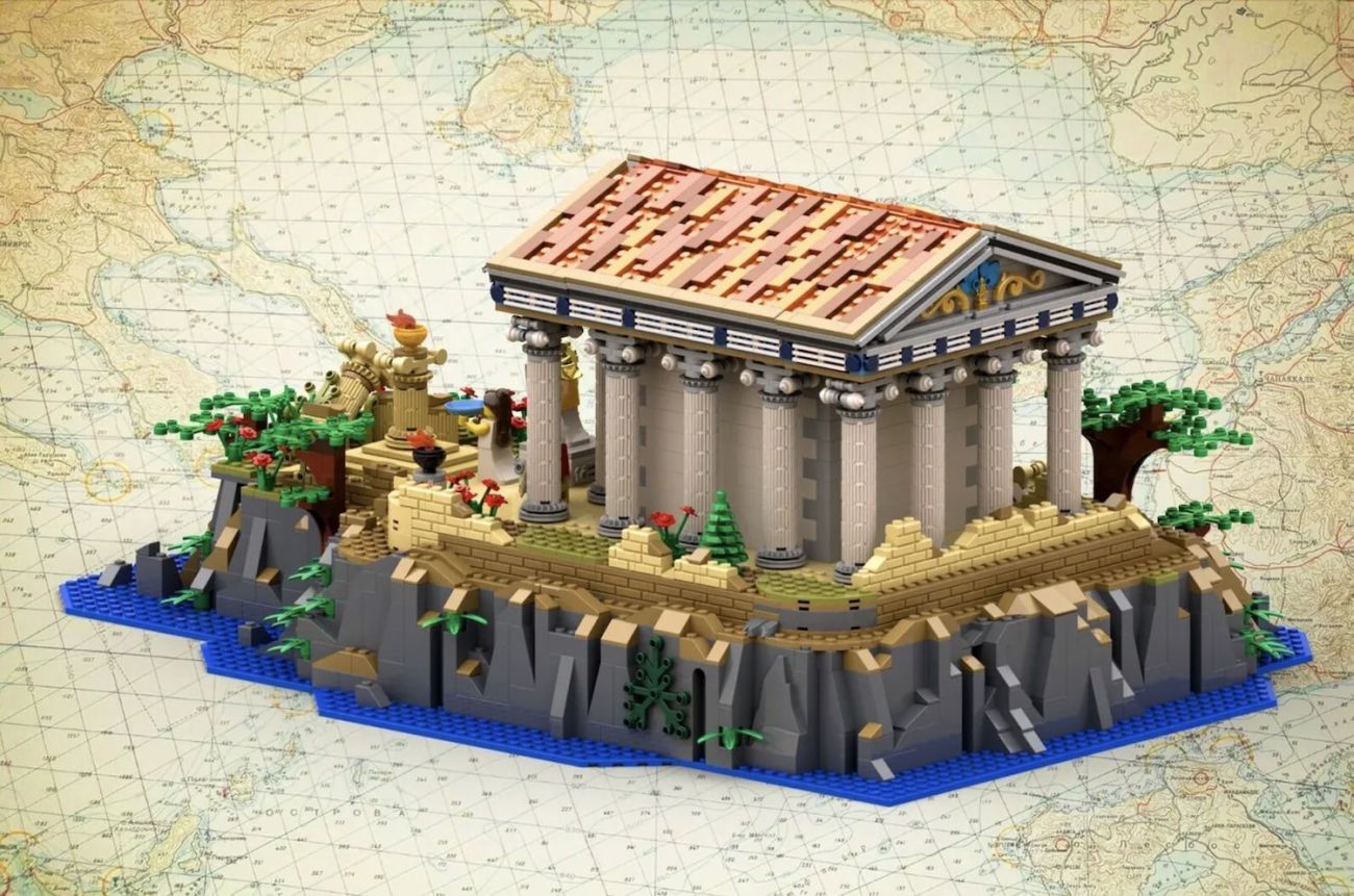LEGO Ideas Ancient Greek Temple