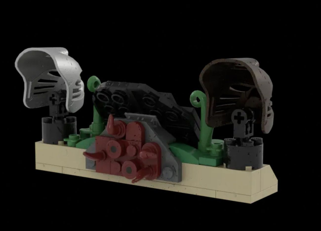 LEGO Ideas Mata Nui Rises Bionicle Tribute Set