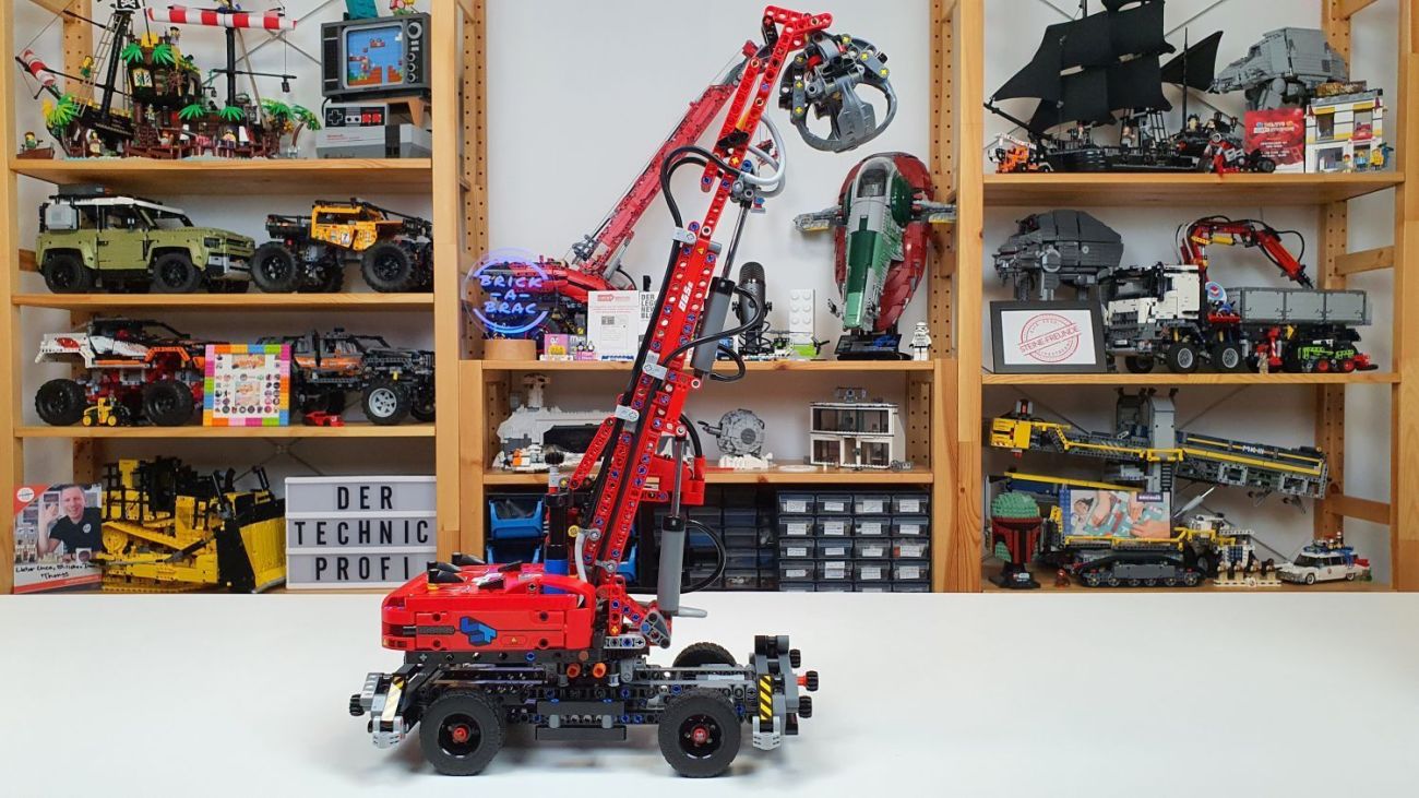 Kinder freuen sich, AFOLs weniger: LEGO Technic 42144 Umschlagbagger im Review!