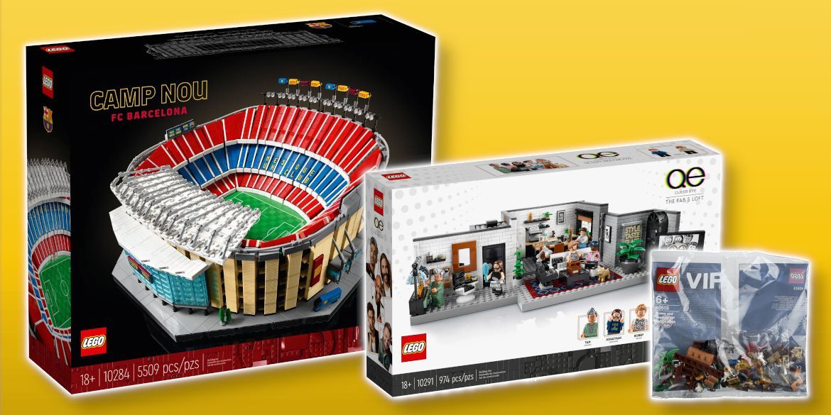 10284 Camp Nou & 10291 Queer Eye Loft mit 40% Rabatt & GWP im LEGO Onlineshop