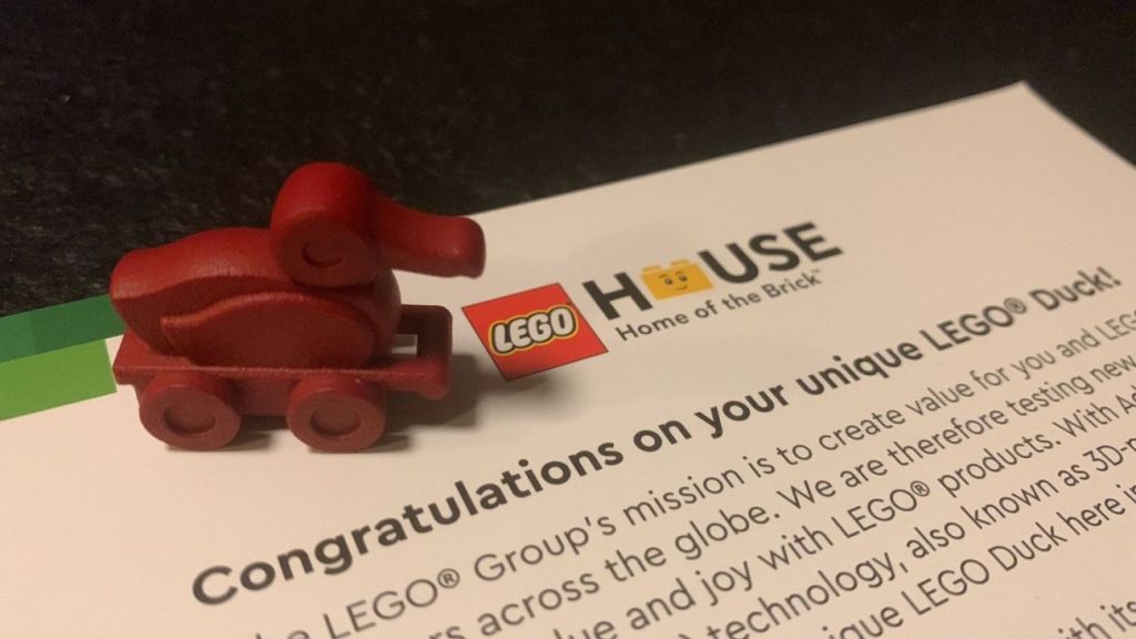 LEGO 3D Drucker: Ab November können Besucher im LEGO House drucken