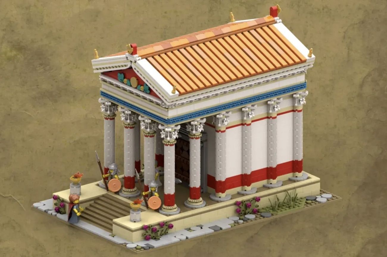 LEGO Ideas Ancient Roman Temple