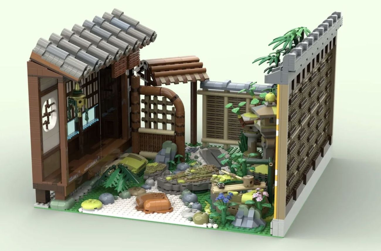 LEGO Ideas Japanese Courtyard Garden