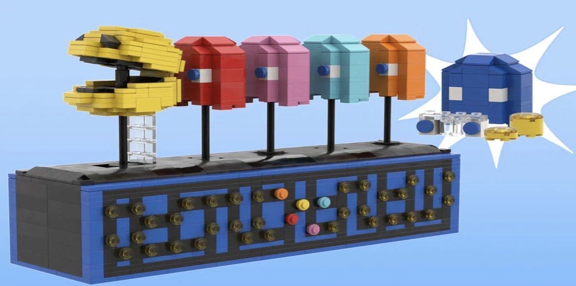 Pac-Man sammelt 10.000 Stimmen auf LEGO Ideas